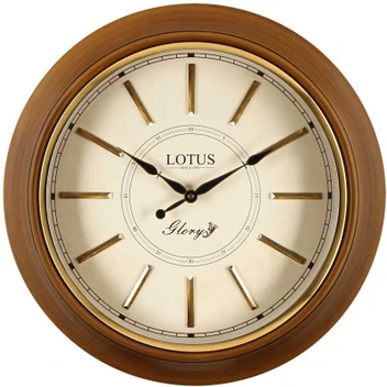 تصویر ساعت دیواری چوبی لوتوس مدل MOERS 