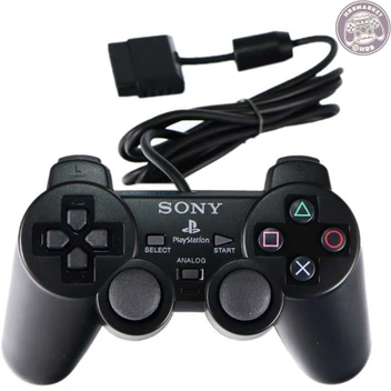 تصویر دسته بازی تکی شوکدار Sony PS2 مدل IC دار ا Sony PlayStation 2 DualSHock Game wired Joystick Sony PlayStation 2 DualSHock Game wired Joystick