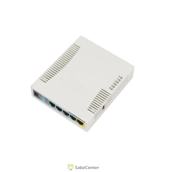 تصویر اکسس پوینت بیسیم میکروتیک مدل RB951Ui-2HnD ا RB951Ui-2HnD 2.4Ghz Wireless SOHO Gigabit Access Point RB951Ui-2HnD 2.4Ghz Wireless SOHO Gigabit Access Point