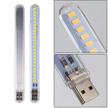 تصویر چراغ USB LED اضطراری 24 تایی ا USB LED Light Flexible USB Line Mini LED USB LED Light Flexible USB Line Mini LED