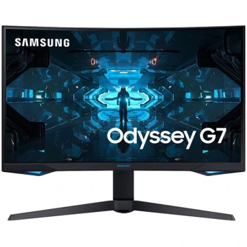 تصویر مانیتور منحنی 32 اینچ سامسونگ مدل Odyssey G7 C32G75T ا SAMSUNG Odyssey G7 C32G75T 32Inch QHD Curved Gaming Monitor SAMSUNG Odyssey G7 C32G75T 32Inch QHD Curved Gaming Monitor