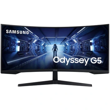 تصویر مانیتور منحنی 32 اینچ سامسونگ مدل Odyssey G5 ا SAMSUNG Odyssey G5 32Inch WQHD Curved Gaming Monitor SAMSUNG Odyssey G5 32Inch WQHD Curved Gaming Monitor