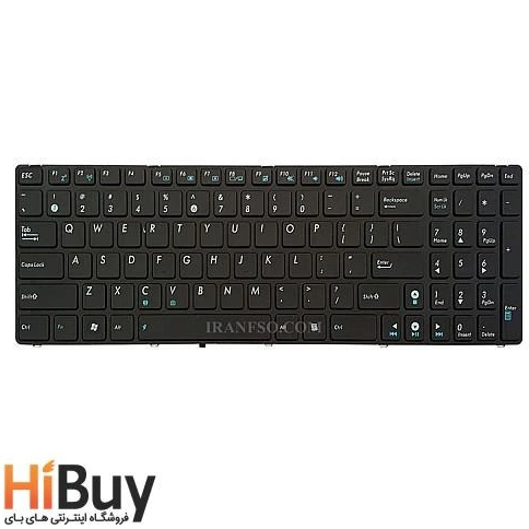 تصویر کیبورد لپ تاپ ایسوس مدل K53 ا K53 Notebook Keyboard K53 Notebook Keyboard