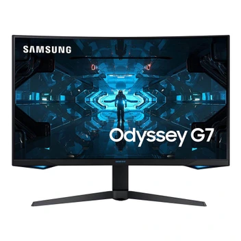 تصویر مانیتور منحنی گیمینگ سامسونگ مدل Odyssey G7 LC27G75TQSMXUE سایز 27 اینچ ا Samsung Odyssey G7 LC27G75TQSMXUE Curved Gaming Monitor Samsung Odyssey G7 LC27G75TQSMXUE Curved Gaming Monitor